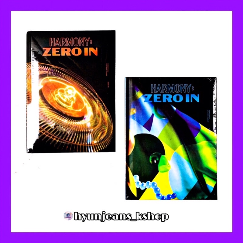 [READY STOCK] P1HARMONY The 4th Mini Album - HARMONY : ZERO IN + poster zeroin p1 harmony