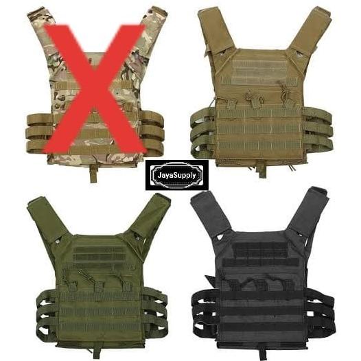 Rompi JPC Airsoft Tactical Vest FSBE CIRAS SPC Emerson Molle Armor