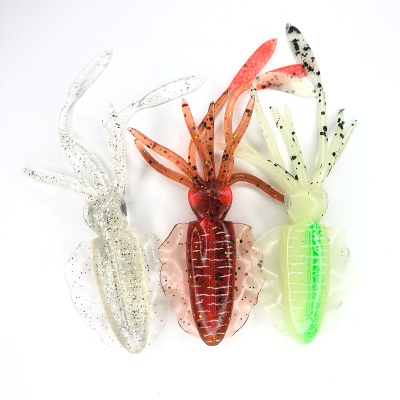 Cumi Karet Realis Umpan Mirip Cumi Asli chasbait