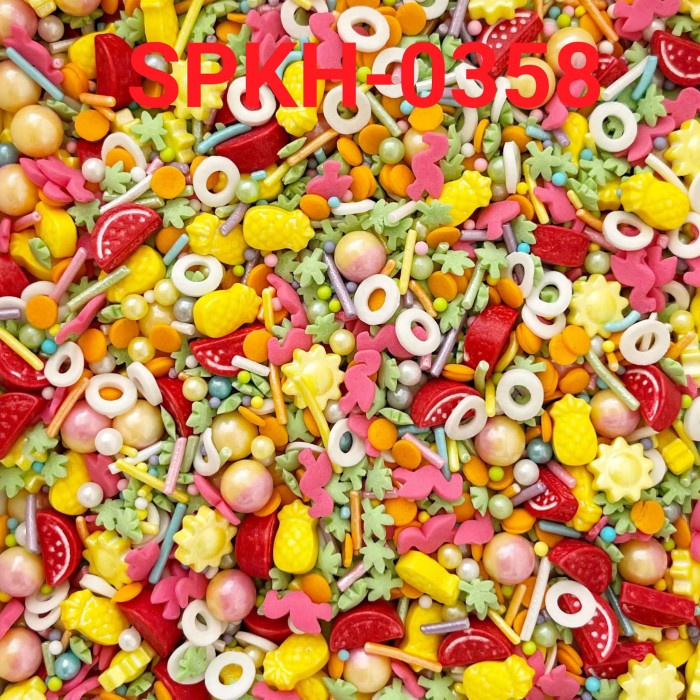 

SPKH-0358 SPRINKLES SPRINKLE 500GR MUTIARA BUAH NANAS SEMANGKA BINTANG PROMO TERBARU