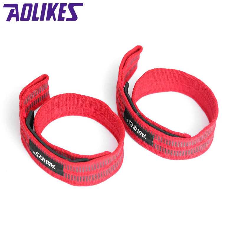 Aolikes Strap Tangan Angkat Beban Strap Weight Lifting 2 PCS - 7635