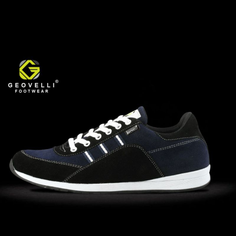 GVL GEOVELLI Sepatu Sneakers Pria Casual Sepatu Olahraga Kasual Pria Liar Bernapas Suede K-0175