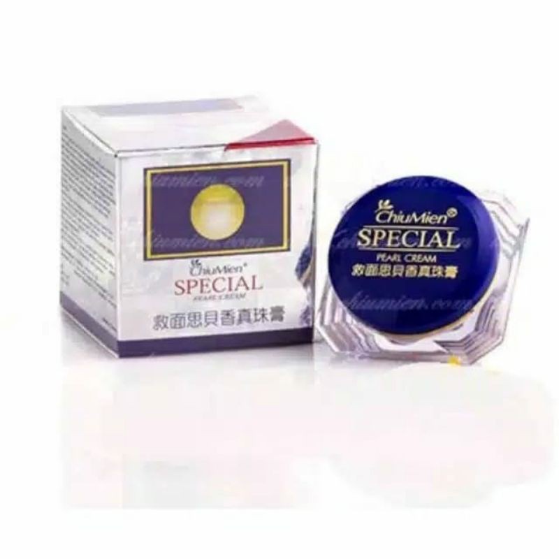*Loe Jaya*CHIU MIEN Special Pearl Cream / Krim Anti Flek Wajah CHIUMIEN