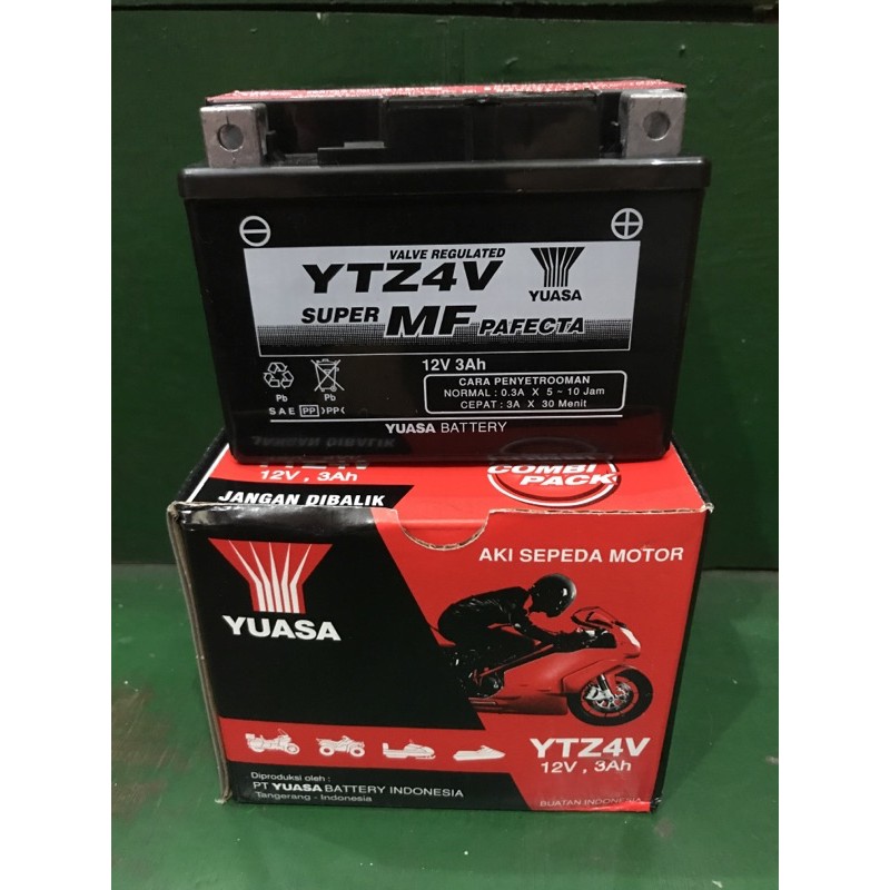 aki yuasa motor mio m3 YTZ4V