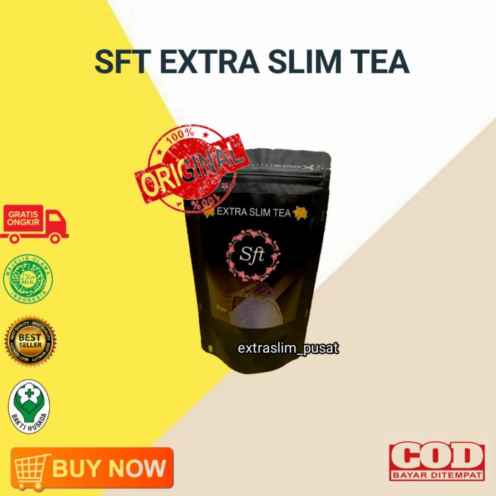 PELANGSING AMPUH SFT EXTRA SLIM TEA ORIGINAL SANGAT AMPUH