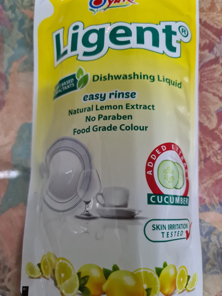 Yuri Ligent Dishwashing Detergent  630 Ml