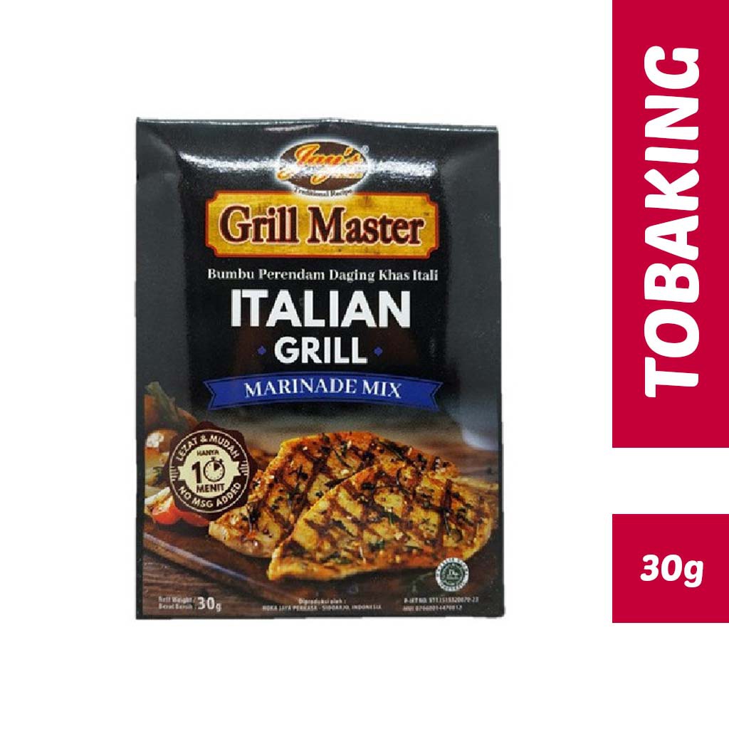

jays grill master jay's italian grill marinade 30gr