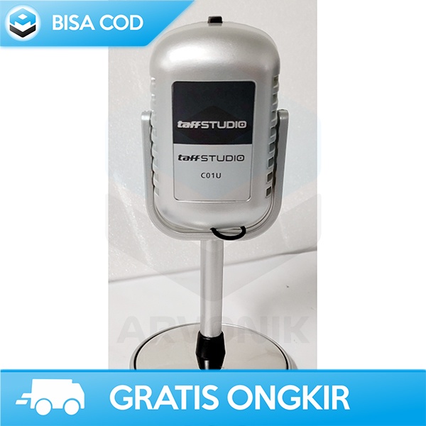 MICROPHONE CLIP MIC VLOG TAFFSTUDIO FOR SMARTPHONE/TABLET/LAPTOP 3.5MM