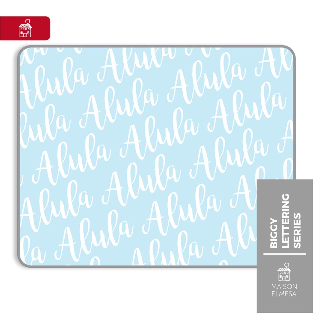 Maison Elmesa Blanket Selimut Premium Biggy Lettering Series {Size Besar}