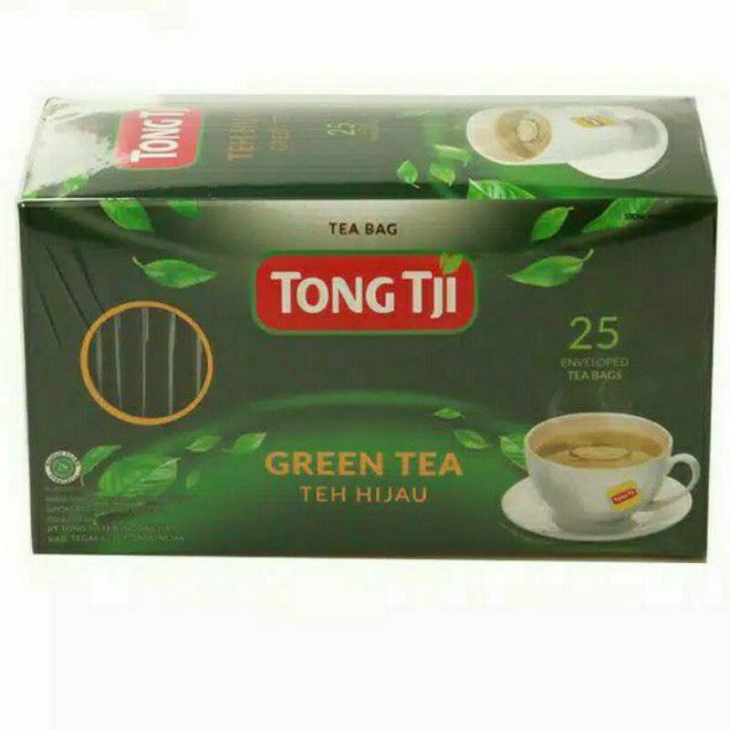 

TONG TJI teh hijau kantong 25's .