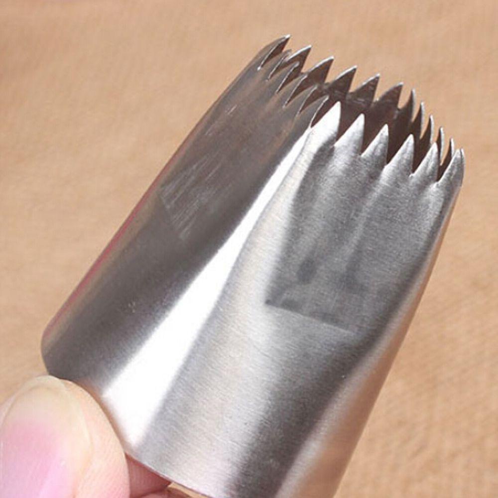 Terpopuler #F01 /F02 Icing Piping Nozzle Bakeware Pastry Tips Alat Es Krim Cupcake Stainless Steel