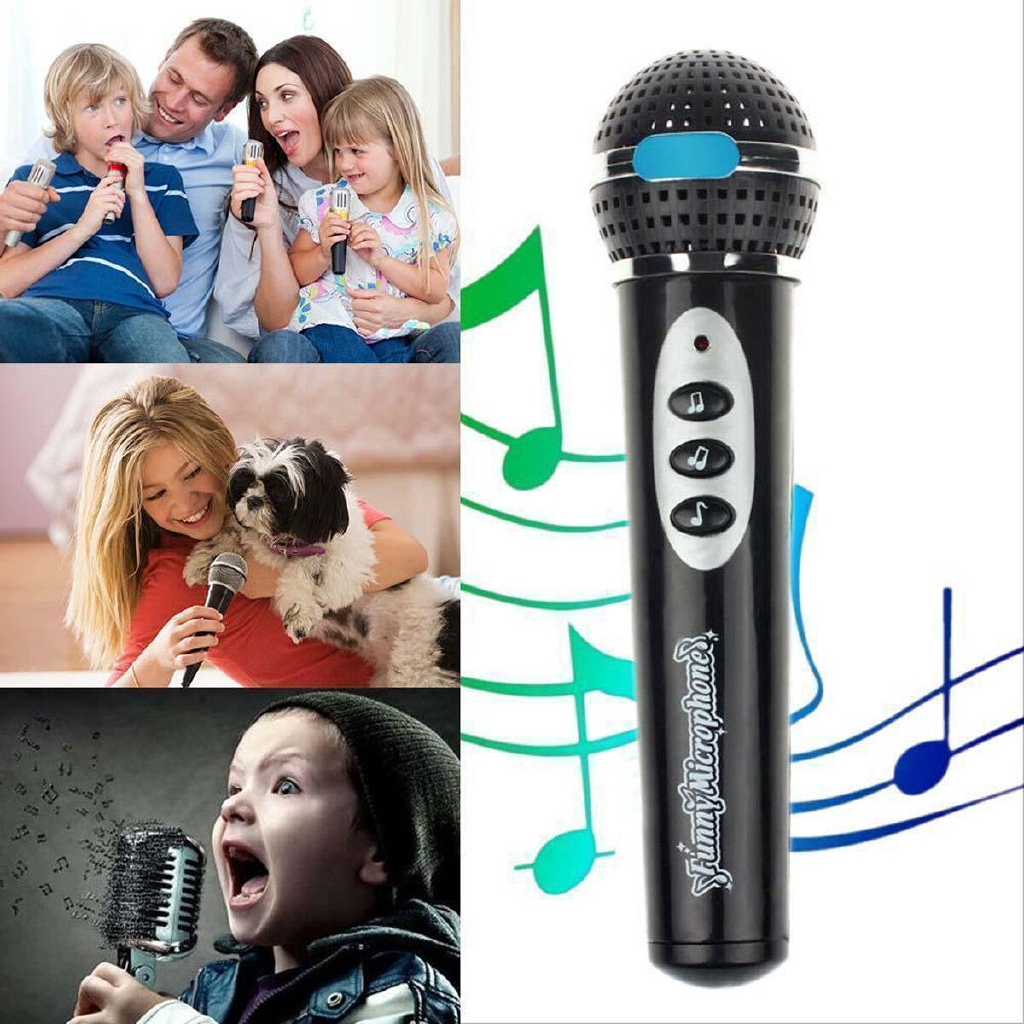 Child Girls Boy Microphone Mic Karaoke Singing Kid Playing Funny Gift Music Toy