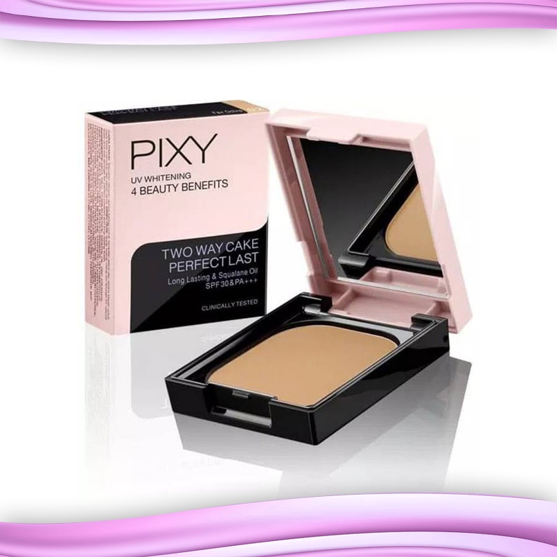 PIXY UV WHITENING 4 BEAUTY BENEFITS TWO WAY CAKE PERFECT LAST 9GR