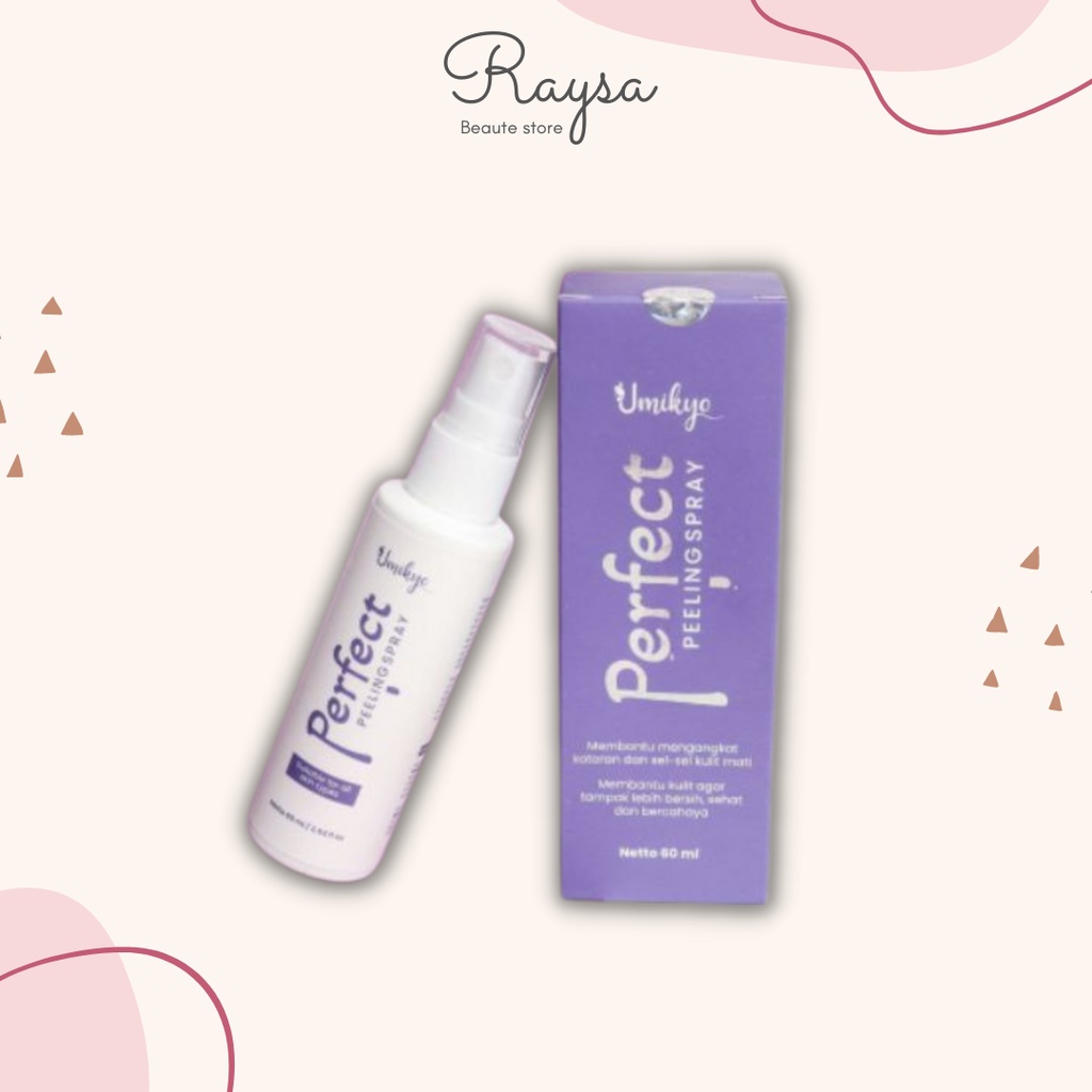 UMIKYO PERFECT PEELING SPRAY // PEELING SPRAY TERMURAH // PEELING TUBUH DAN WAJAH