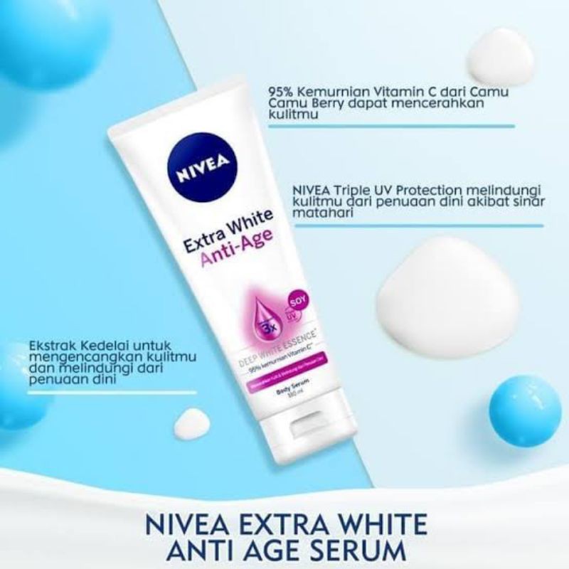 Nivea Anti Age White Body Serum 180ml