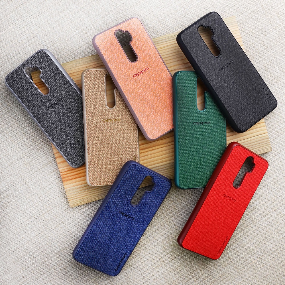 CASE CANVAS DENIM SAMSUNG A22 5G S21+ S21 ULTRA  A15 A16 A3S A54 A71 A92 A9 2020 RENO 4F 5 5F 8 C20 V20 SE Y20  NOTE 4