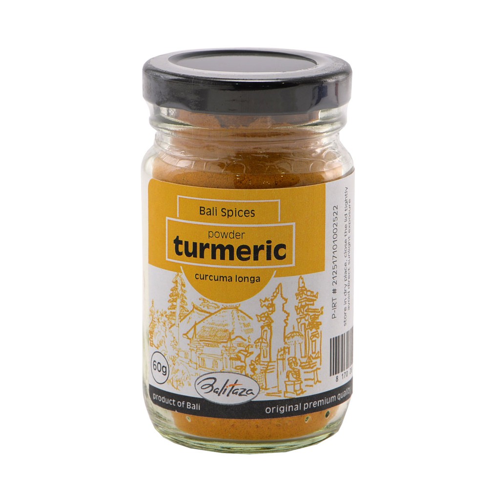 

Balitaza Turmeric Powder 60gr - Spices /glass jar - Bubuk Kunyit