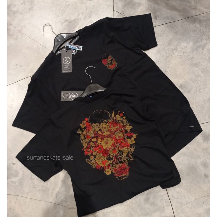 Kaos Volcom Original New Arival Msf Fortifem Blk