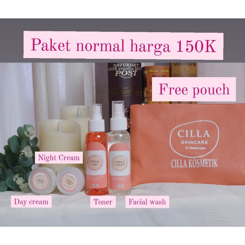 Cilla skincare paket normal