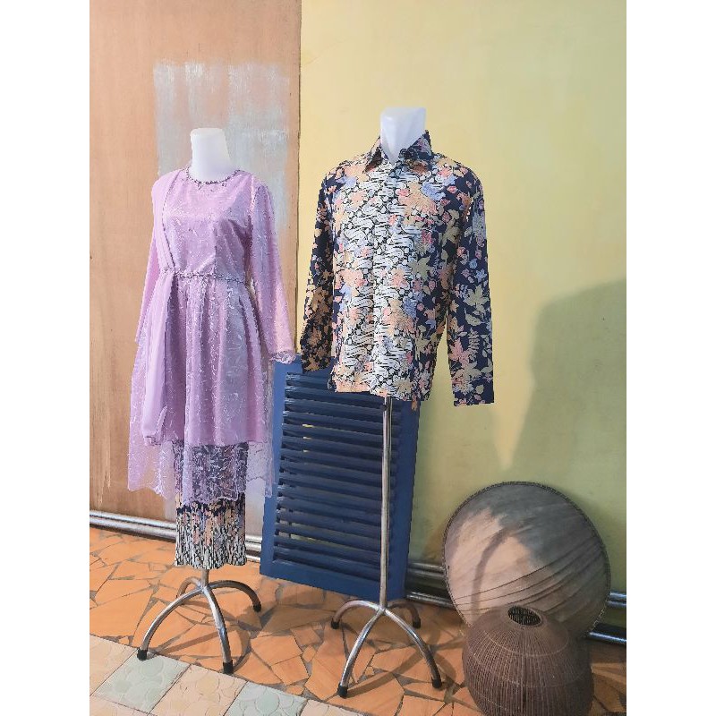 COUPLE TUNIK ATHENA LILAC