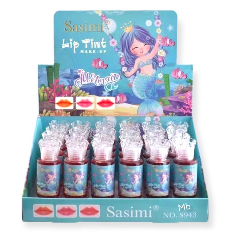 [Per Buah] Liptint Sasimi Water Candy Tint Mermaid S943