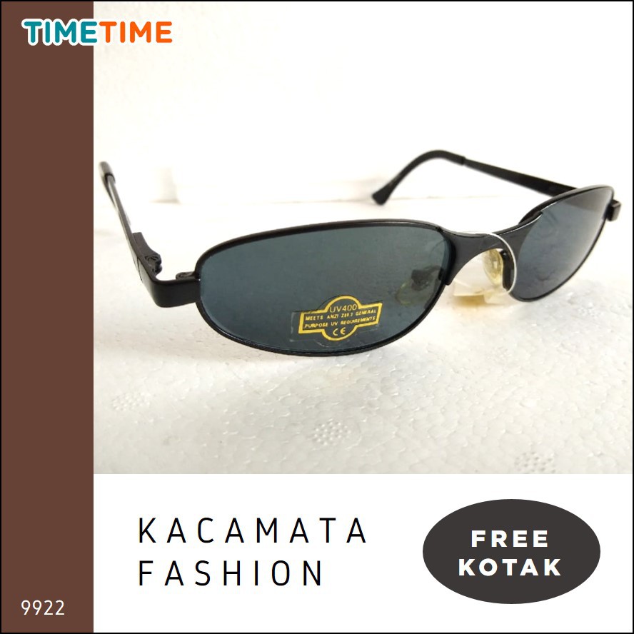 Kacamata Hitam Fashion MURAH BEST SELLER FREE Kotak Kacamata 9922