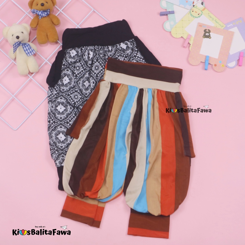 Aladin Carlissa Bayi Uk 6-12 Bulan / Pants Baby Harian Celana Anak Cewek Murah Panjang Adem Grosir