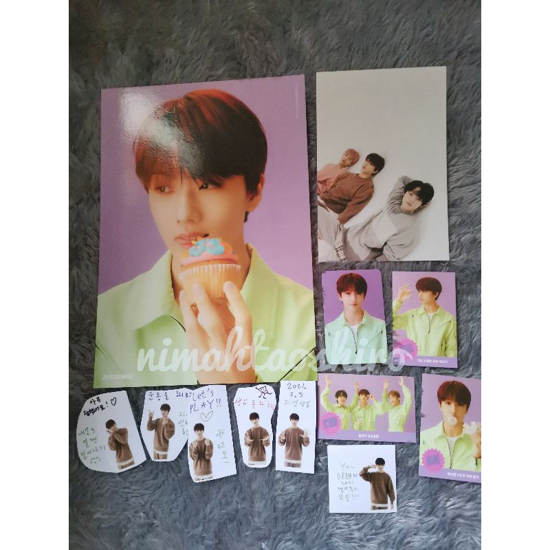 SEASON GREETINGS 2021 NCT DREAM JISUNG & CHENLE SET KTOWN BENEFIT