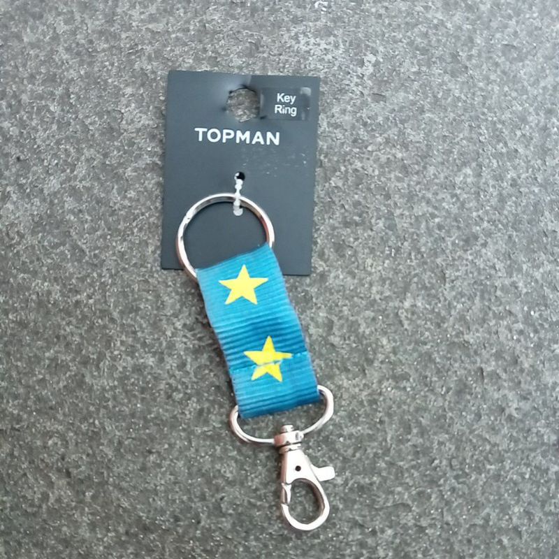 GANTUNGAN KUNCI TOPMAN/ KEY RING TOPMAN