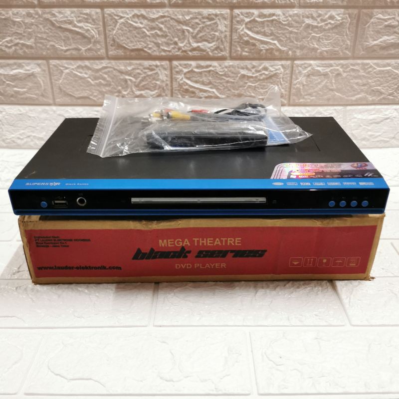 DVD PLAYER SUPERSTAR VCD VIDEO MOVIE FILM JPEG MP3 MP4 MPEG4 CD SETEL LAGU MUSIK MURAH ORI AWET