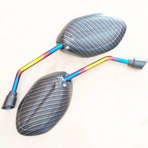 Spion Twotone Carbon Karbon 2 Warna Nouvo Nmax Soul Gt Mio Xride Fino Xeon Aerox Lexi - MF Variasi M