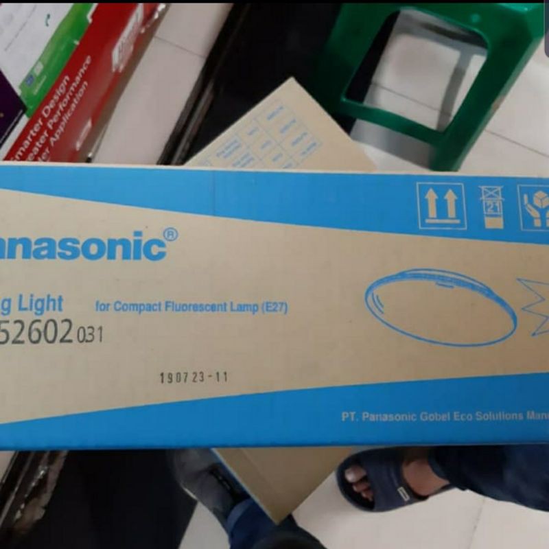 Kap Ceiling Light Panasonic / baret NLP52602 lengkap lampu