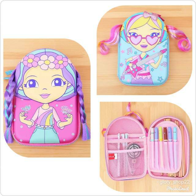 

Tempat pensil/tempat pensil karakter/kotak pensil hardcase/tempat pensil import