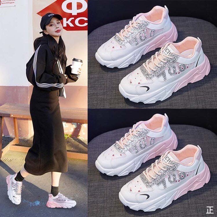 JeniBell - Sepatu Sneakers Wanita Import Julia / Sneakers Wanita Import-2