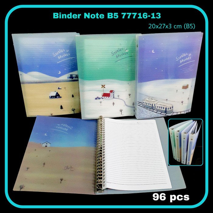

Gaya Mj Binder Note B5 Wz-77716-13 / Buku Ring / Bindernote / Buku Note Berkualitas