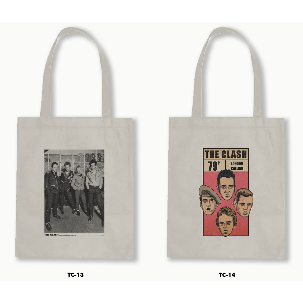 TOTE BAG BLACU - THE CLASH 01