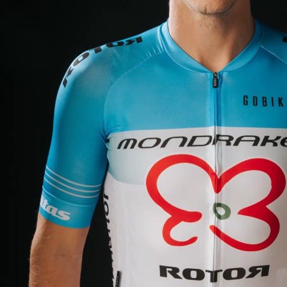 GOBIK CX PRO JERSEY - PMRA WHITE - BAJU JAKET SEPEDA