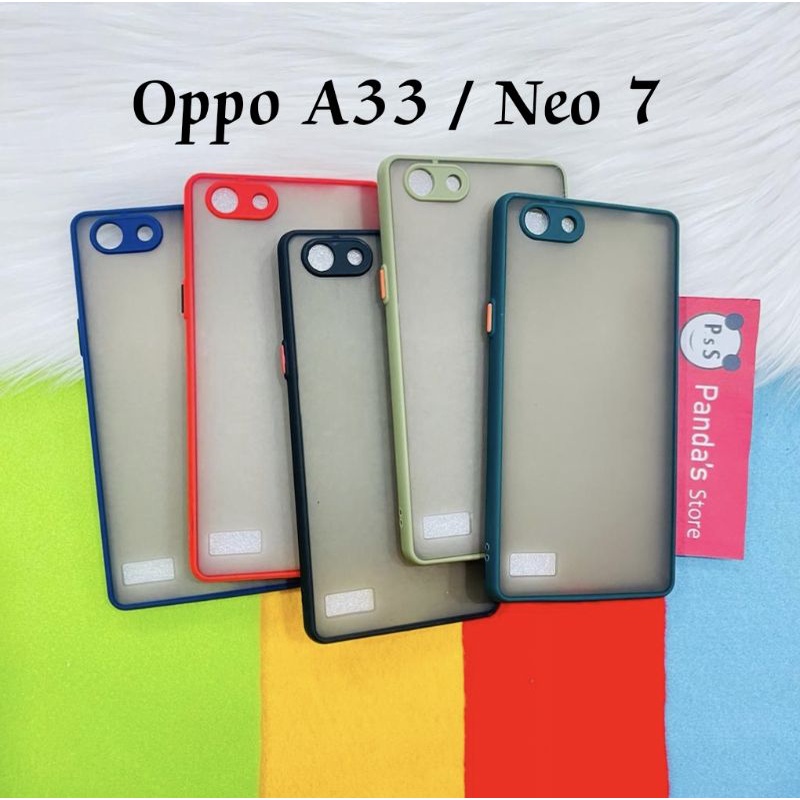 Case Oppo A33 / Neo 7 My choice Polos + Ring Kamera / Pelindung Kamera (PsS)