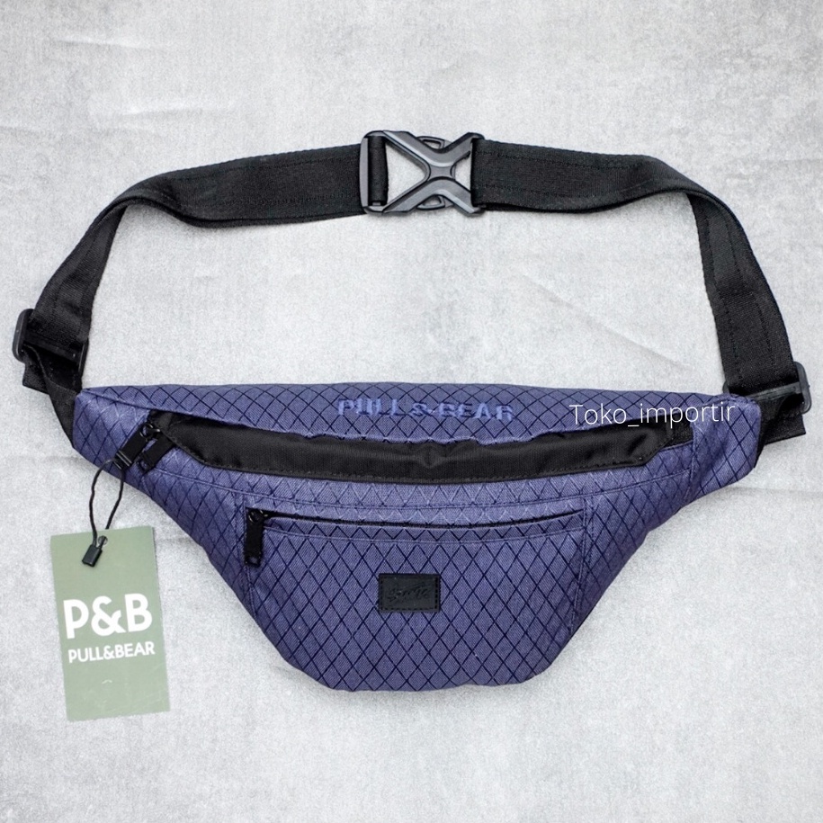 Tas Waistbag Pull&amp;Bear Tas Selempang Pria Import Mirror Original