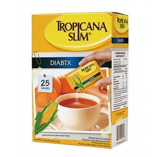 TROPICANA SLIM SWEETENER DIABETIC 25 SACHET - GULA