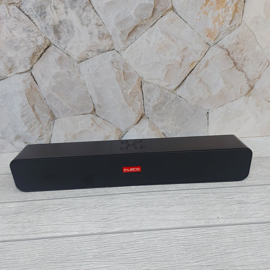 Promo Terbaru!!! Speaker Bluetooth Merek Fleco F-551BT SoundBar Gratis Charger USB