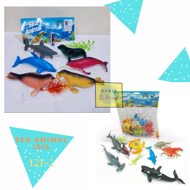 Mainan miniatur hewan animal zoo