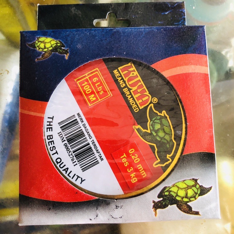 Benang / Kenur / Senar Pancing Kuya 0,20 Mm 100 Meter 6 Lbs