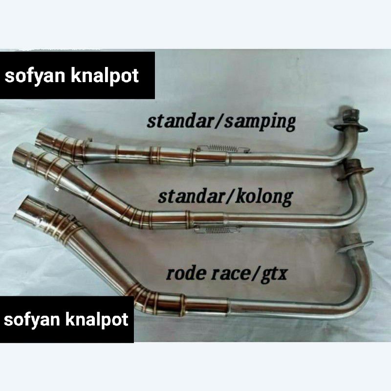 TERLARIS!!! Header kenalpot racing buat segala jenis motor ready d50mm