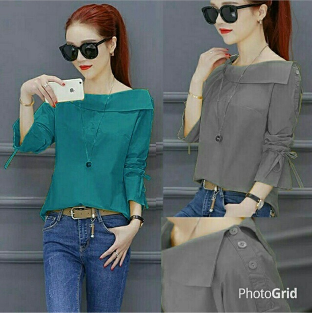 READY 11 WARNA Blouse felancy Termurah /BLOUSE WANITA KEKINIAN