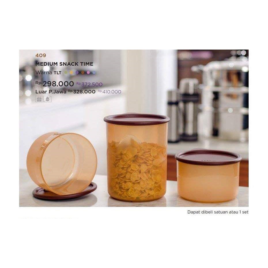 Toples Medium snack time tulipware