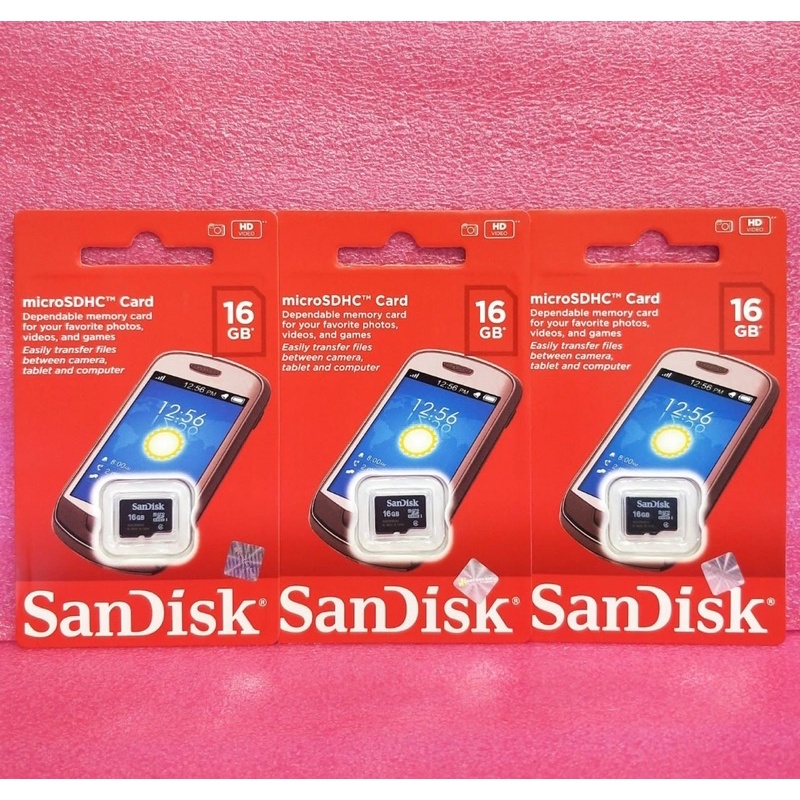 MEMORY SANDISK ORIGINAL 16GB CLAS 4 MEMORI SANDISK PROMO SEN