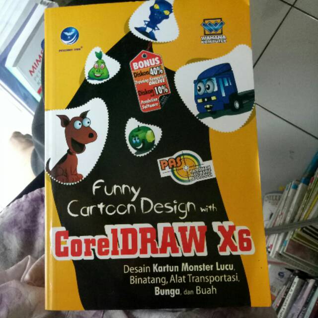 original buku CorelDRAW X6