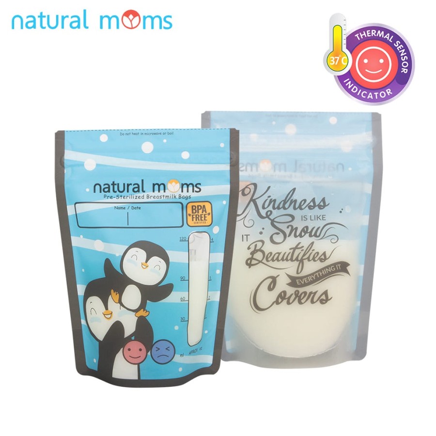 NATURAL MOMS BREASTMILK 120ML [ SNOW ]