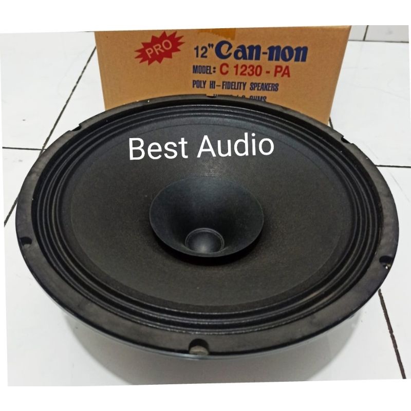 Speaker Cannon Full Range 12inch 12 inch C1230PA